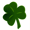 Large irish shamrock